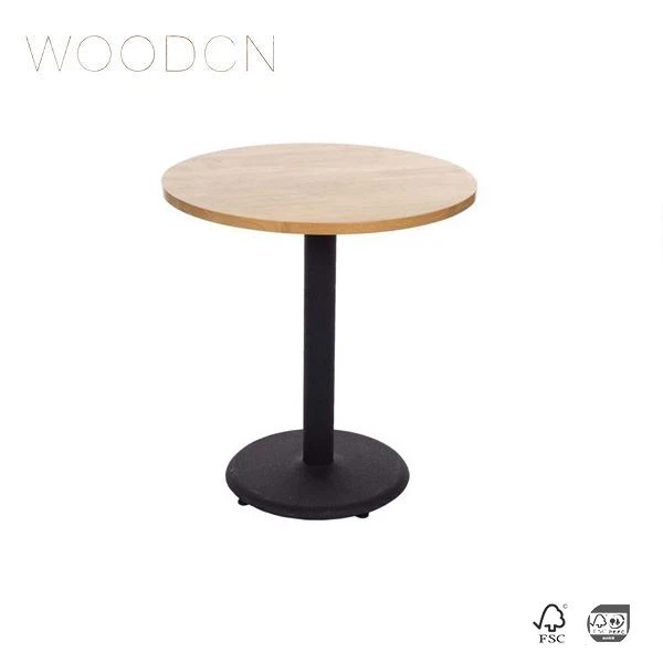 Beech Wood Square Dining Rooj Sab saum toj