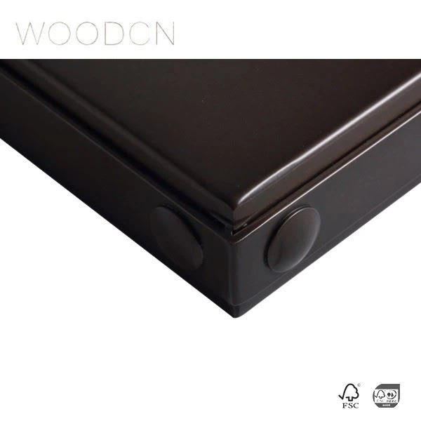 Veneer Black Walnut Wood Restaurant Table