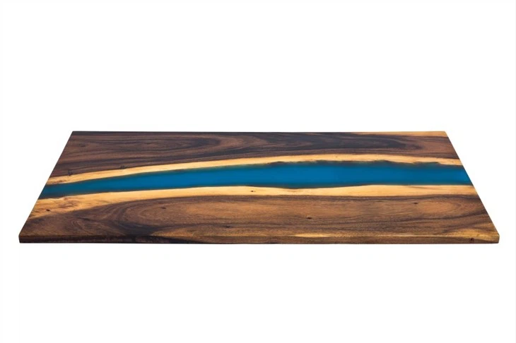 Resin South American Walnut Solid Wood Table Manufacturers