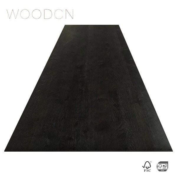 Beech Wood Veneer Restaurant Dining Table