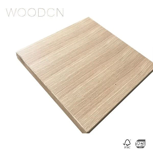 White Oak Wooden Veneer Coffee Table Top Suppliers